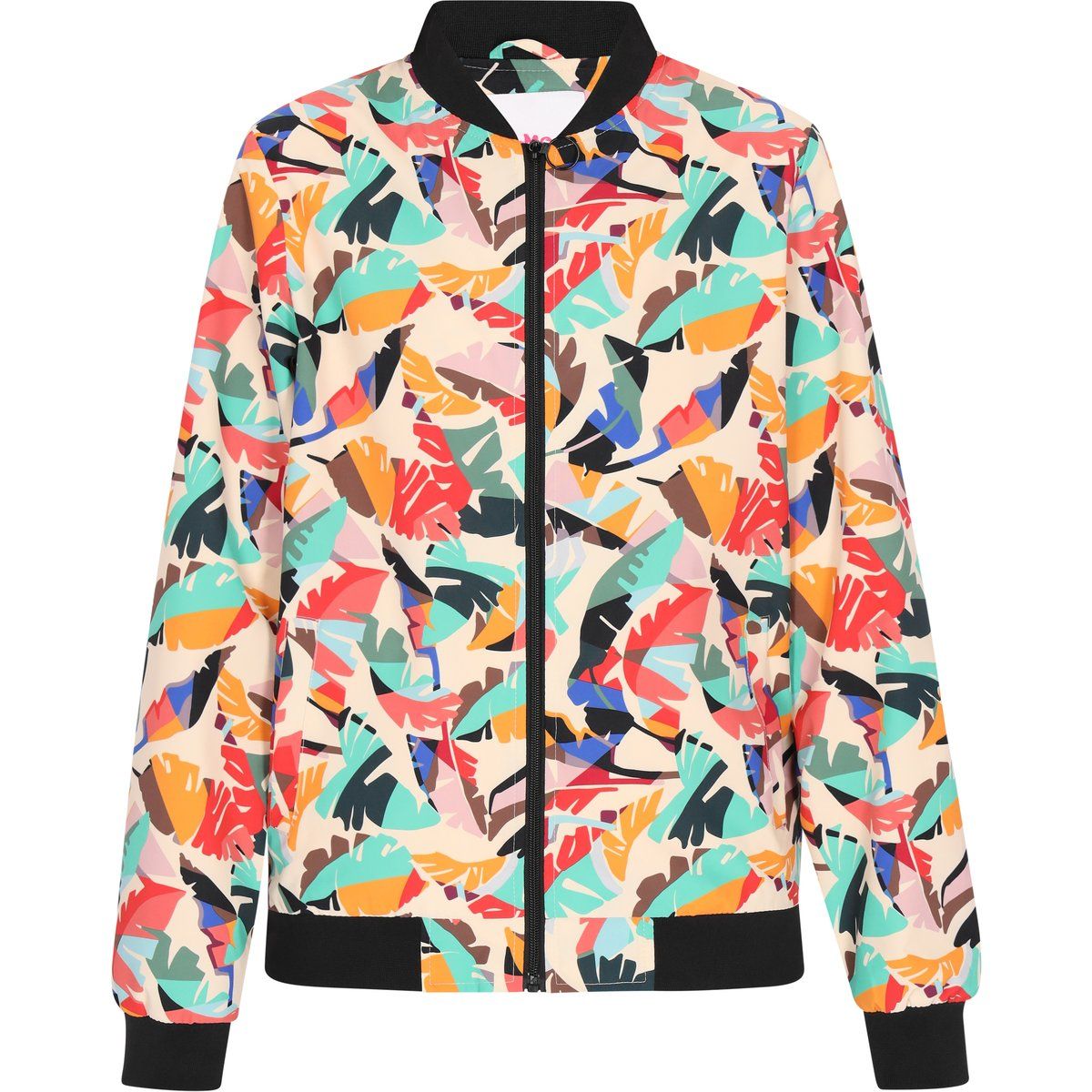 Mymo Jacke Frauen cremeweiß mehrfarbig