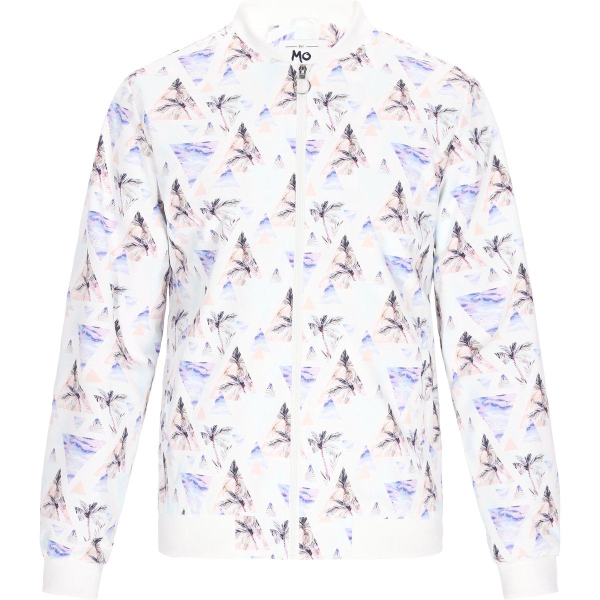 Mo Jacke Männer creme mehrfarbig