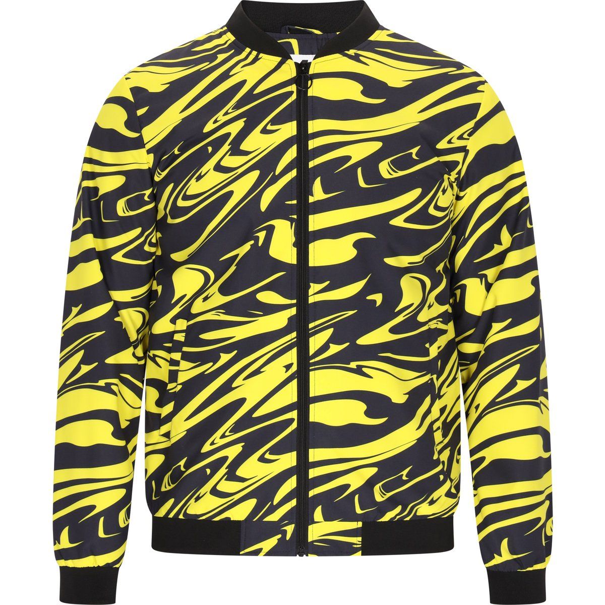 Mo Jacke Männer schwarz gelb