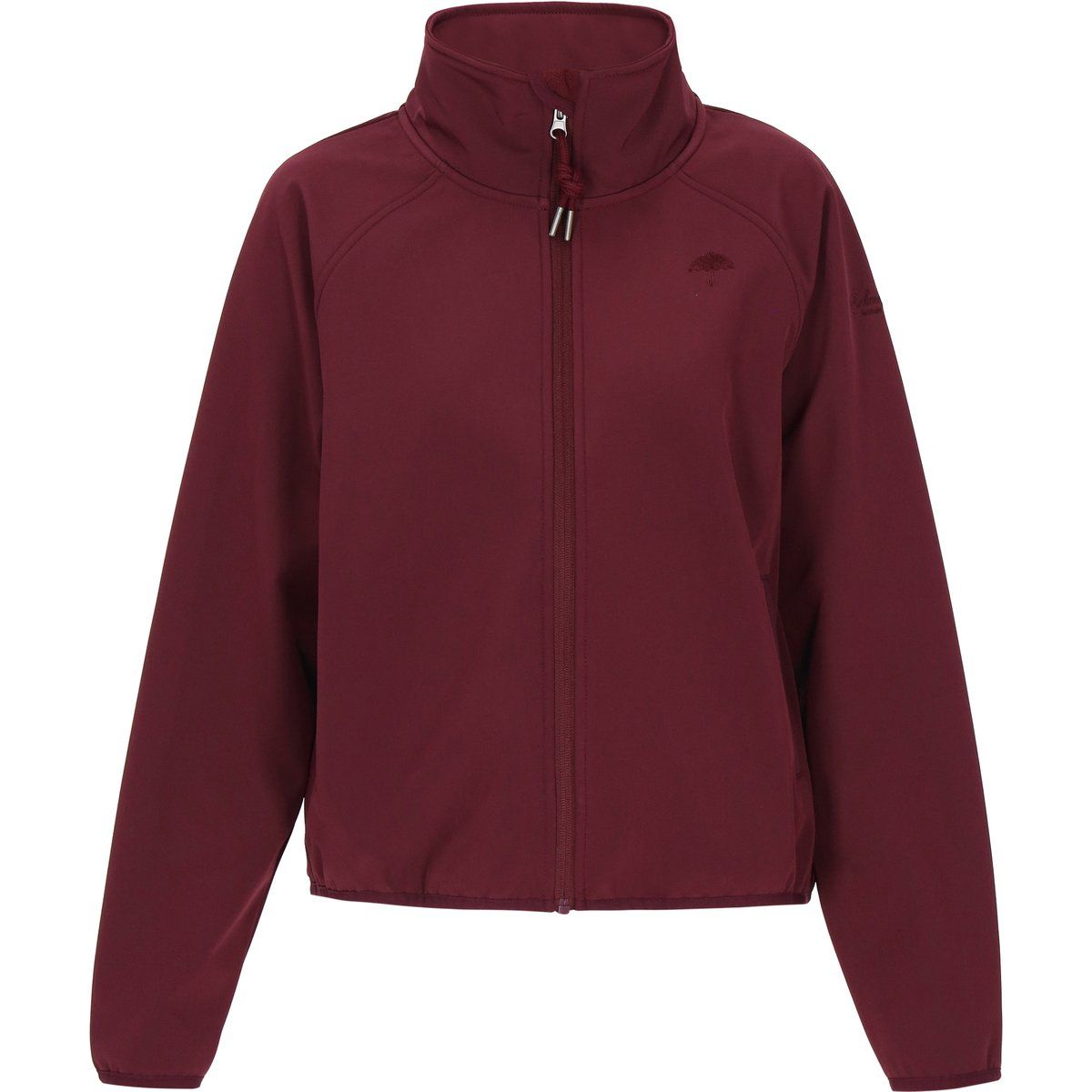 Schmuddelwedda Softshelljacke Frauen Burgund
