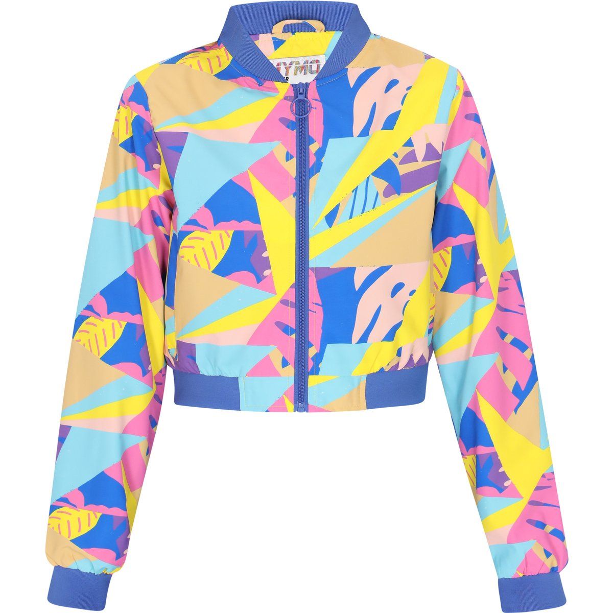 Mymo Jacke Frauen blau mehrfarbig