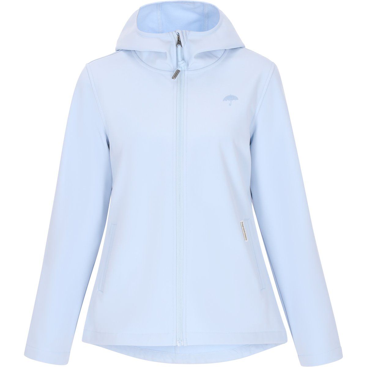 Schmuddelwedda Softshelljacke Frauen hellblau