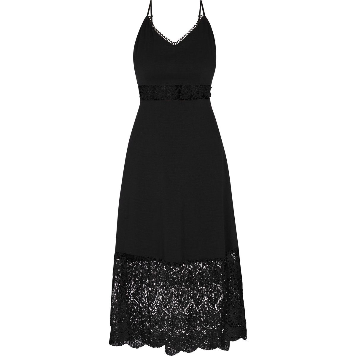 IZIA Kleid Frauen Schwarz
