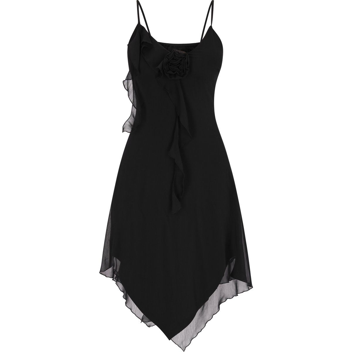 Mymo Kleid Frauen Schwarz