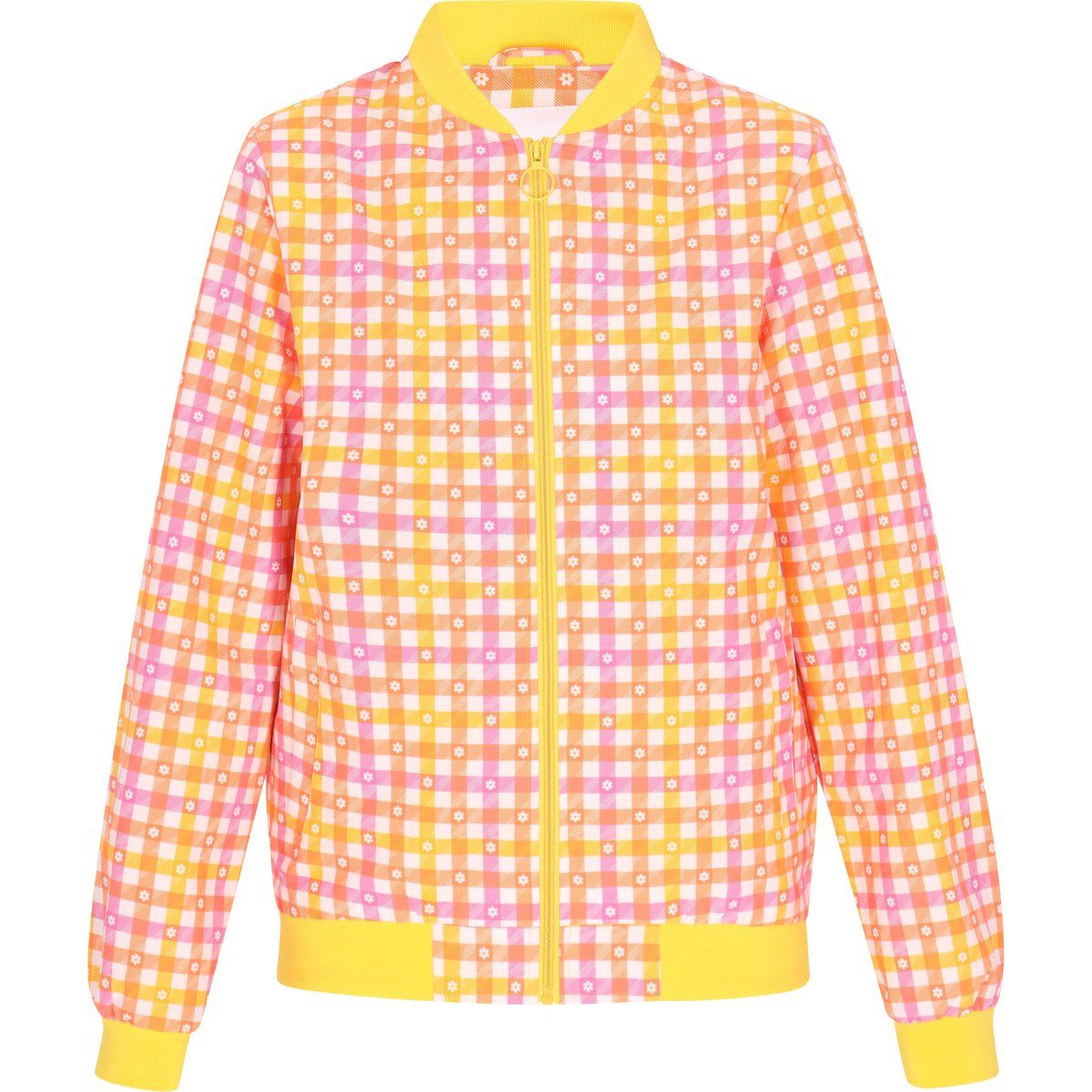 Bomberjacke mit Karomuster