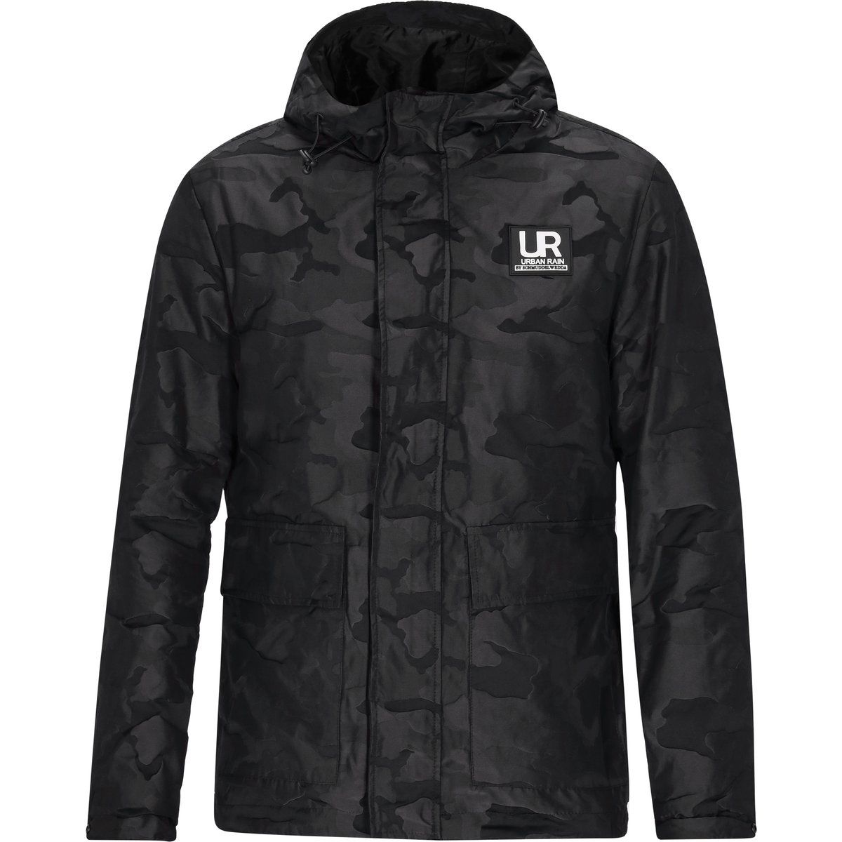 Herren Anorak Jacke mit Camouflage-Muster