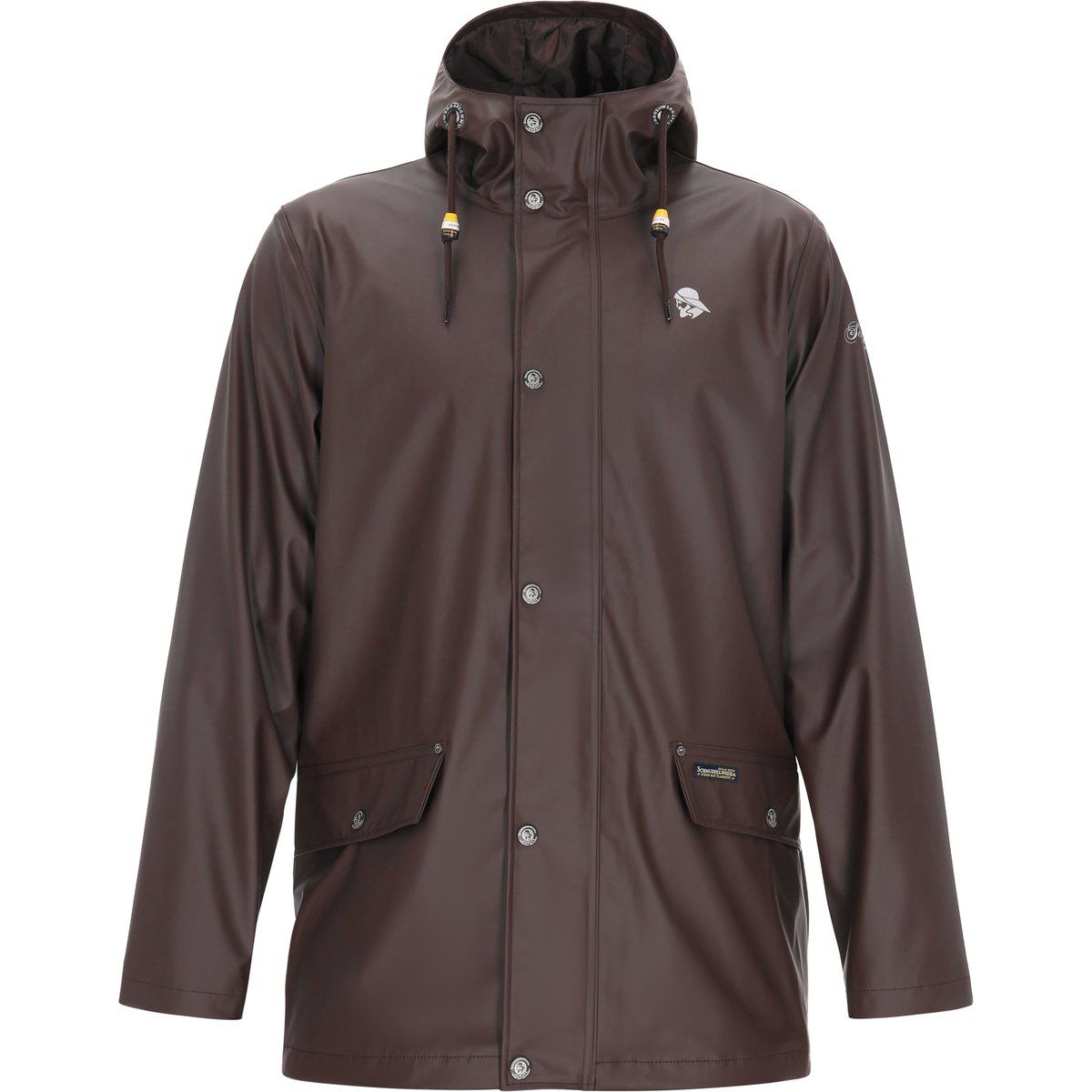 Schmuddelwedda Jacke Männer dunkelbraun