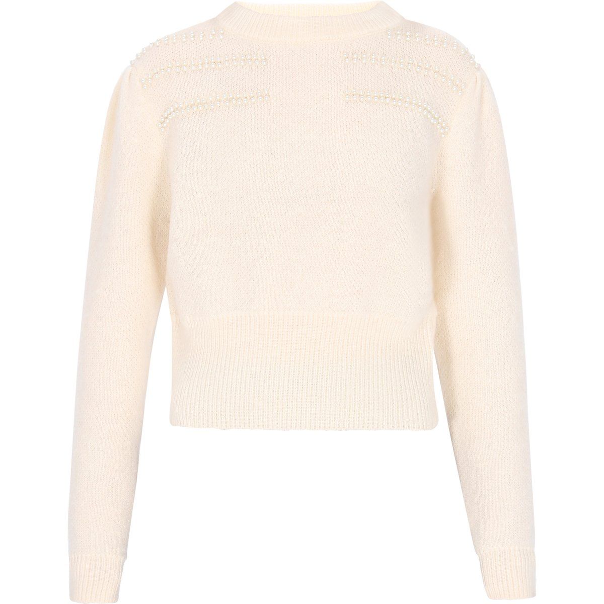 Mymo Pullover Frauen cremefarben