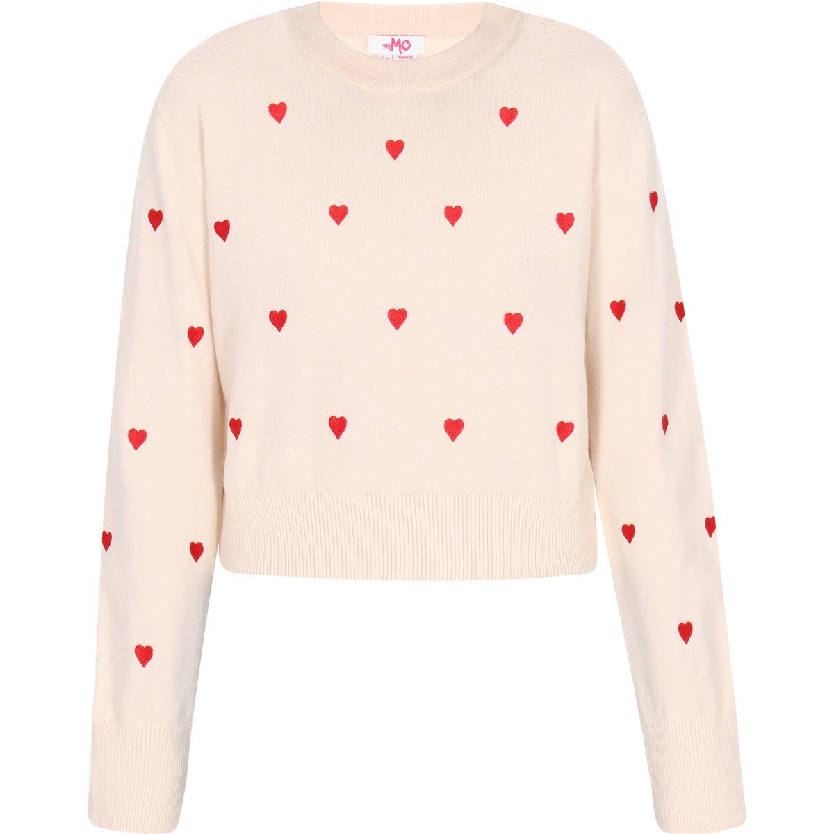 Mymo Pullover Frauen cremefarben