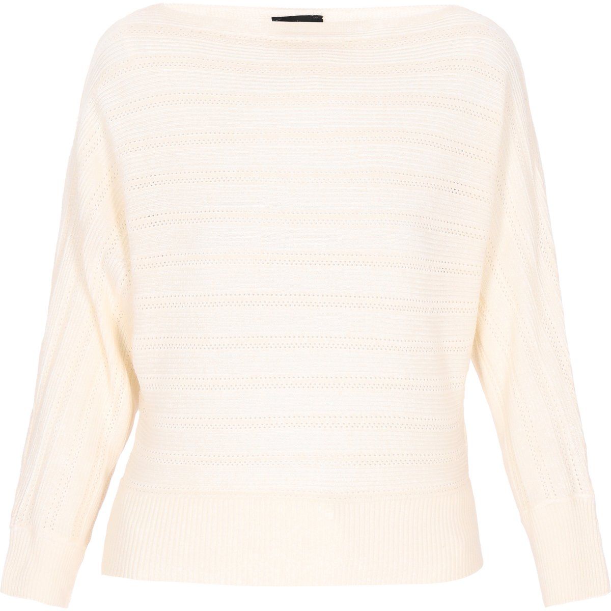 Dreimaster Damen Pullover Frauen cremefarben