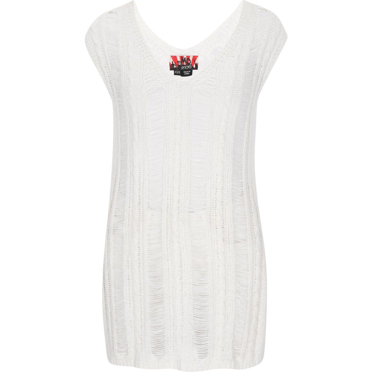 Mymo Kleid Frauen cremefarben