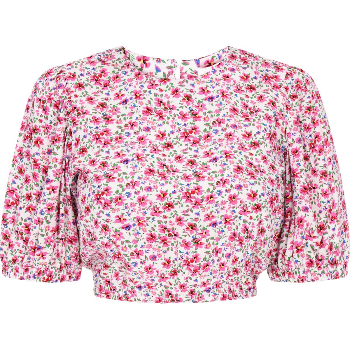 Mymo Bluse Frauen rosa mehrfarbig