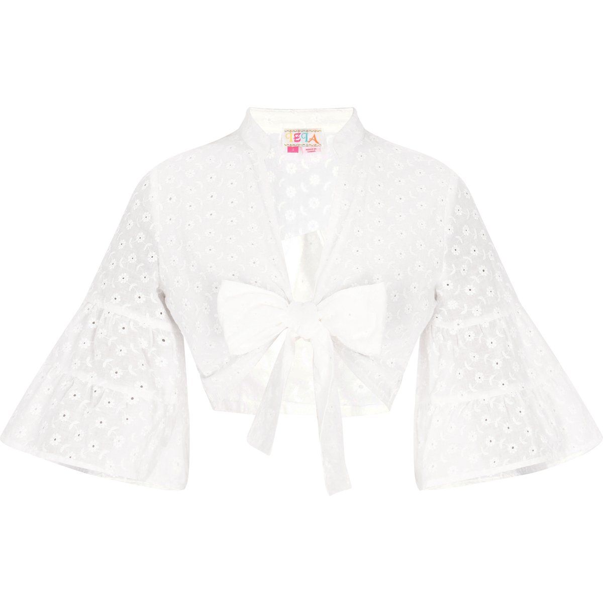 IZIA Bluse Frauen Weiß