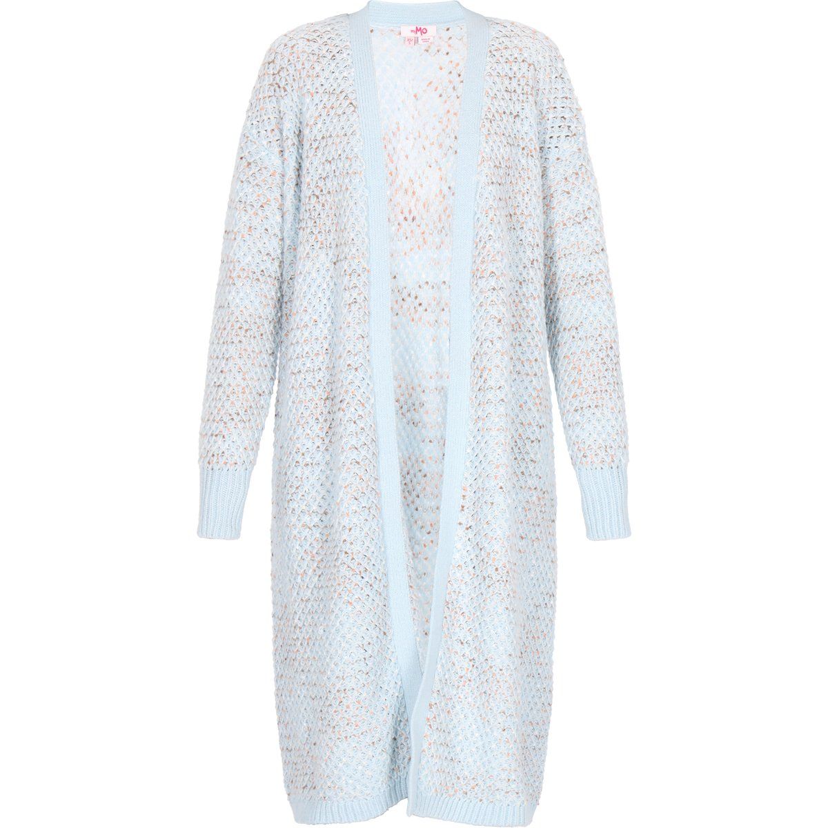 Mymo Strickjacke Frauen blau meliert