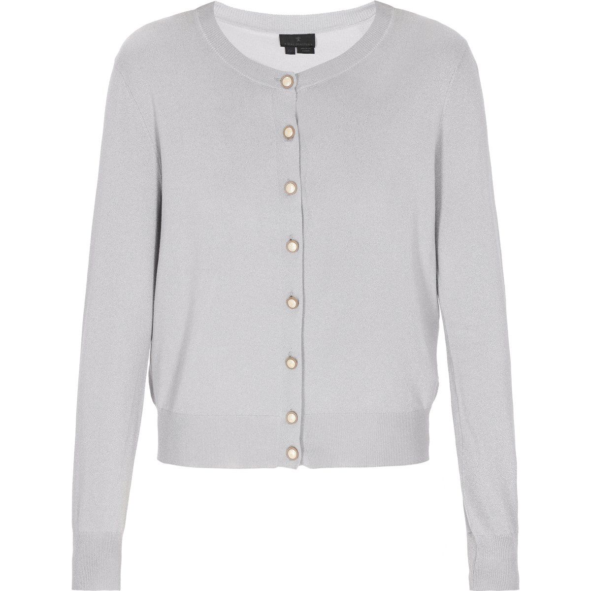 Dreimaster Strickjacke Frauen grau