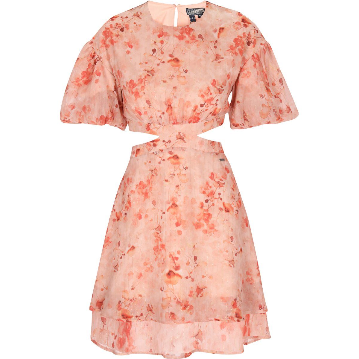 Dreimaster Kleid Frauen Aprikose