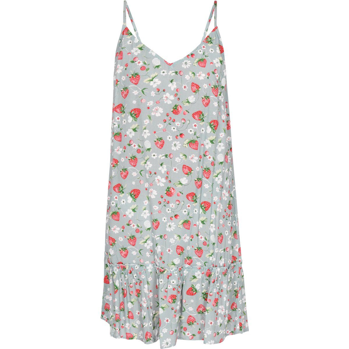 Mymo Kleid Frauen Salbeigrün mehrfarbig