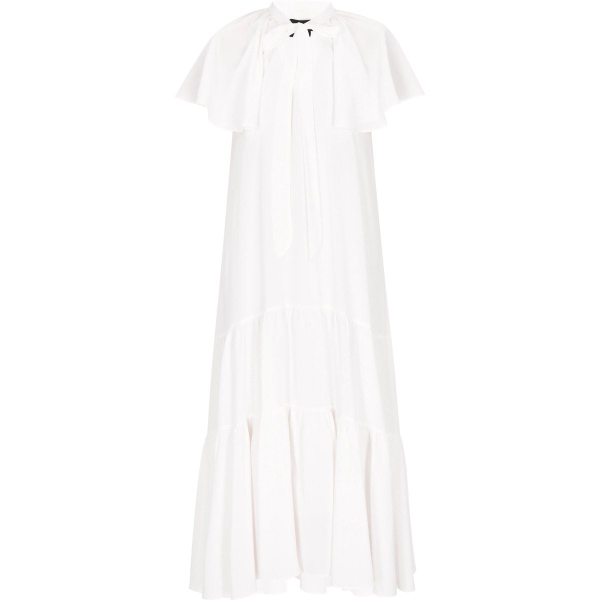Dreimaster Kleid Frauen Weiß