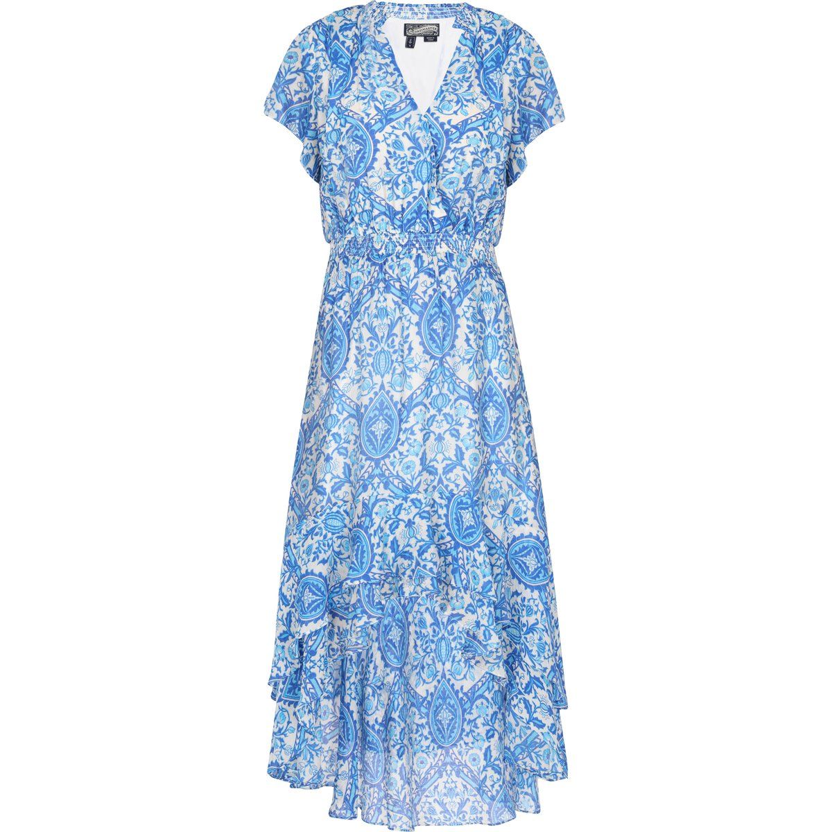 Dreimaster Kleid Frauen Türkis