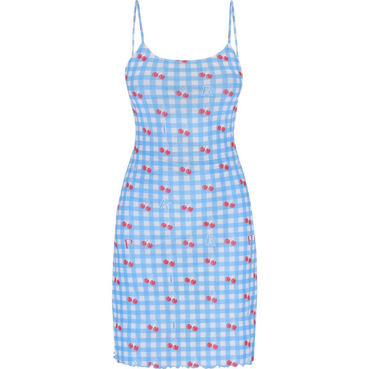 Mymo Kleid Frauen blau mehrfarbig