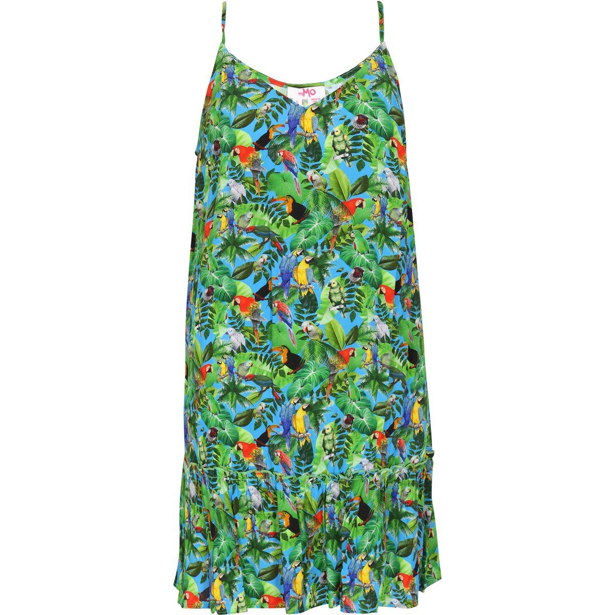 Mymo Kleid Frauen grün mehrfarbig