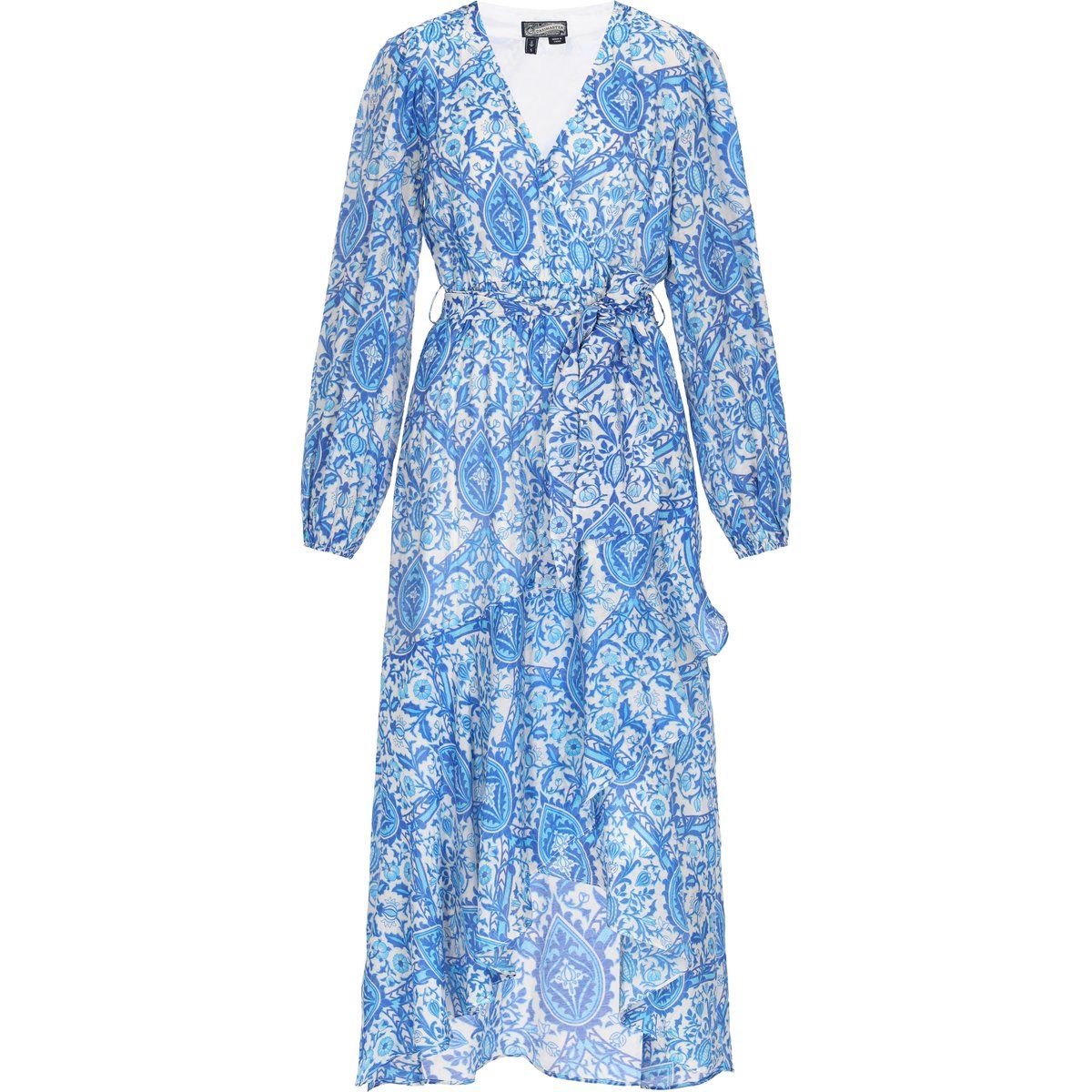Dreimaster Kleid Frauen Türkis