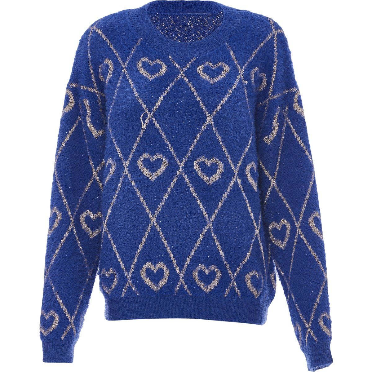 Mymo Pullover Frauen KÖNIGSBLAU
