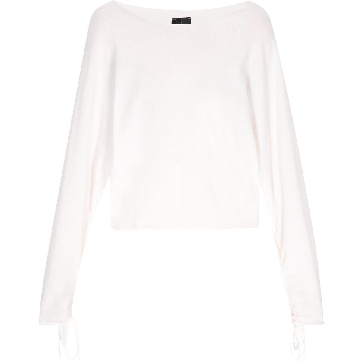 Dreimaster Damen Pullover Frauen Weiß