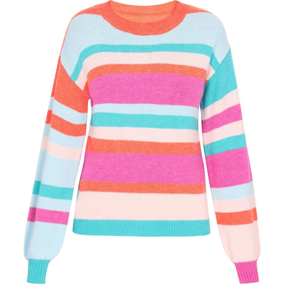 Mymo Pullover Frauen mehrfarbig
