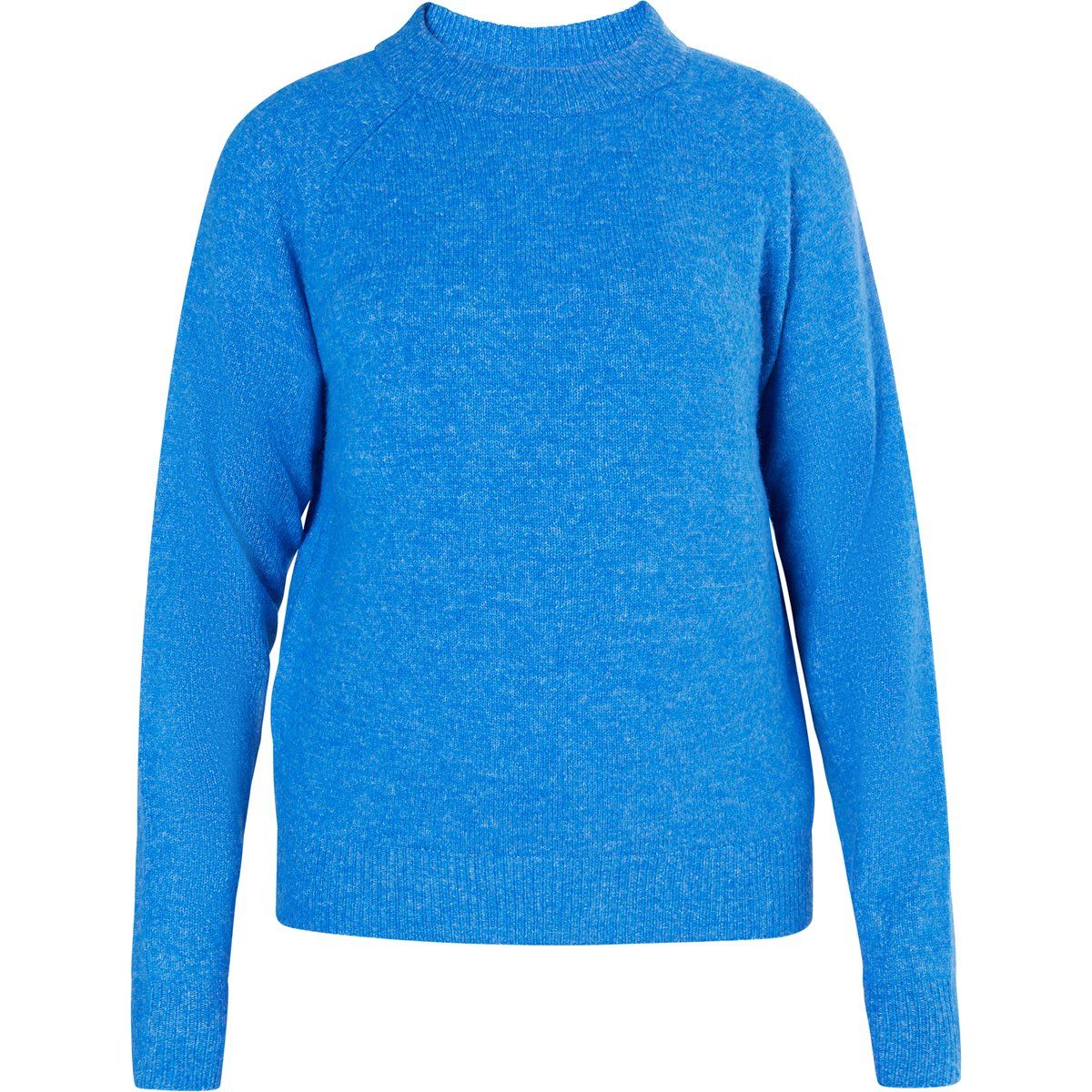 Klassischer Strickpullover mit Stehkragen