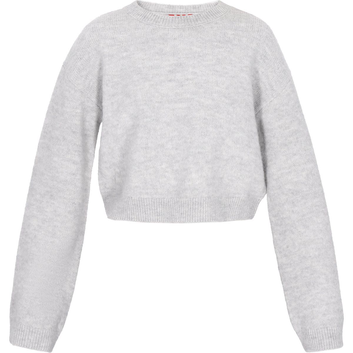 Mymo Pullover Frauen HellGrauMelange