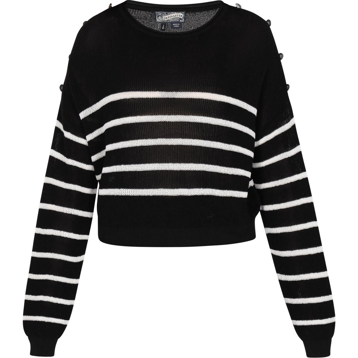 Dreimaster Zur Seite fahren Frauen schwarz/offwhite