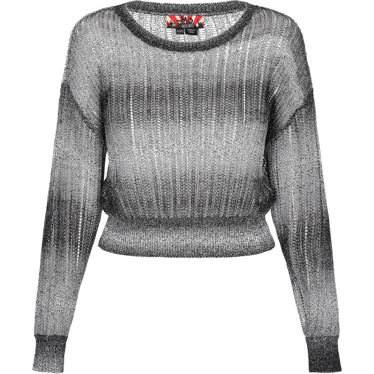 Mymo Pullover Frauen schwarz-weiß