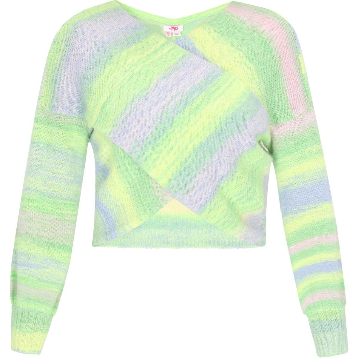 Mymo Pullover Frauen grün mehrfarbig