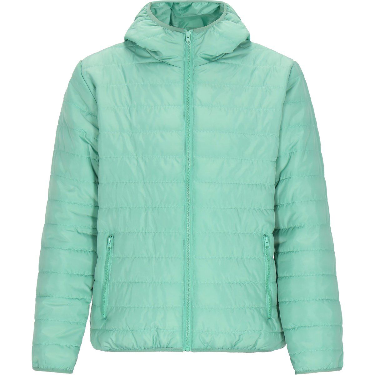 Leichte gesteppte Herrenjacke mit Kapuze