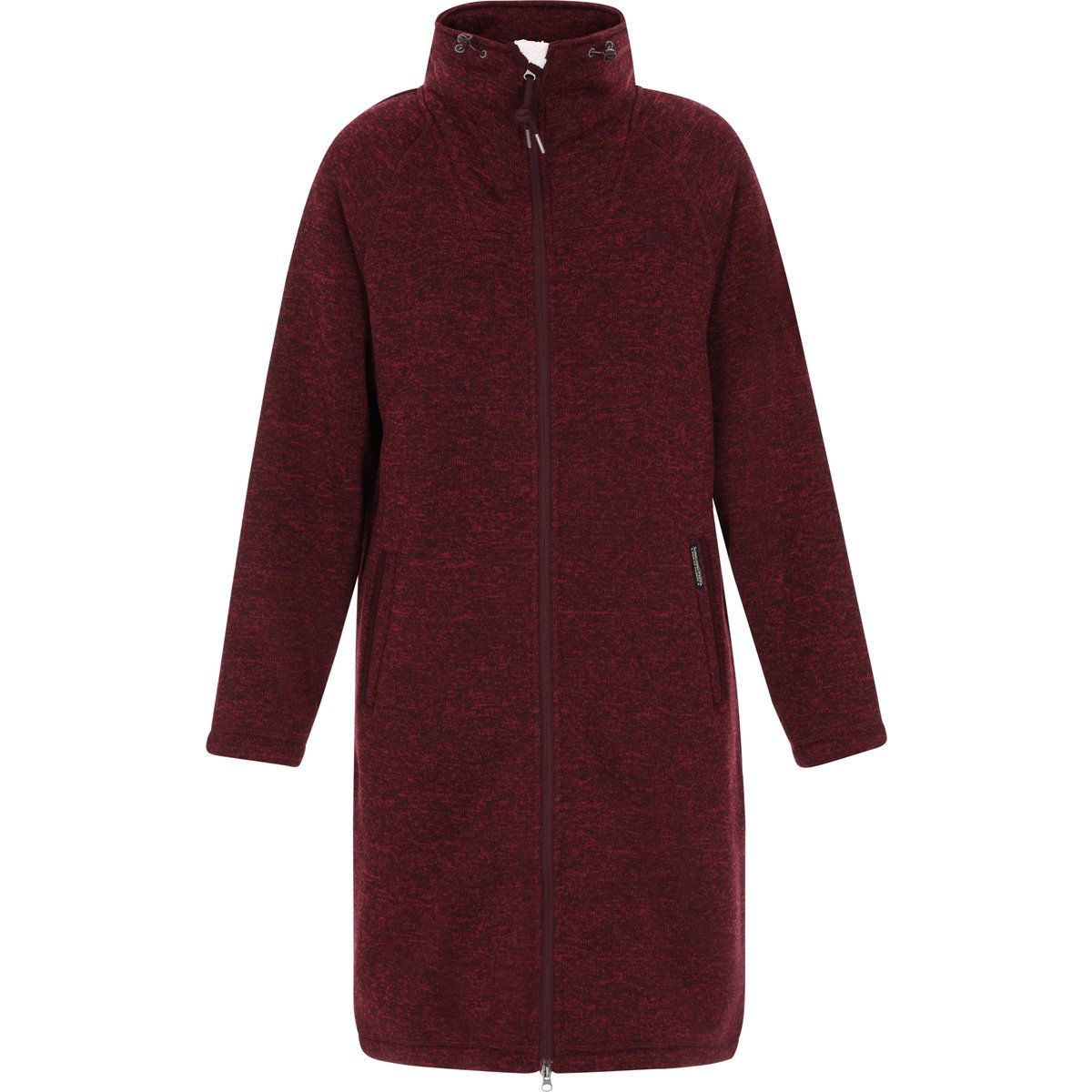 Schmuddelwedda Jacke Frauen Burgunder Melange