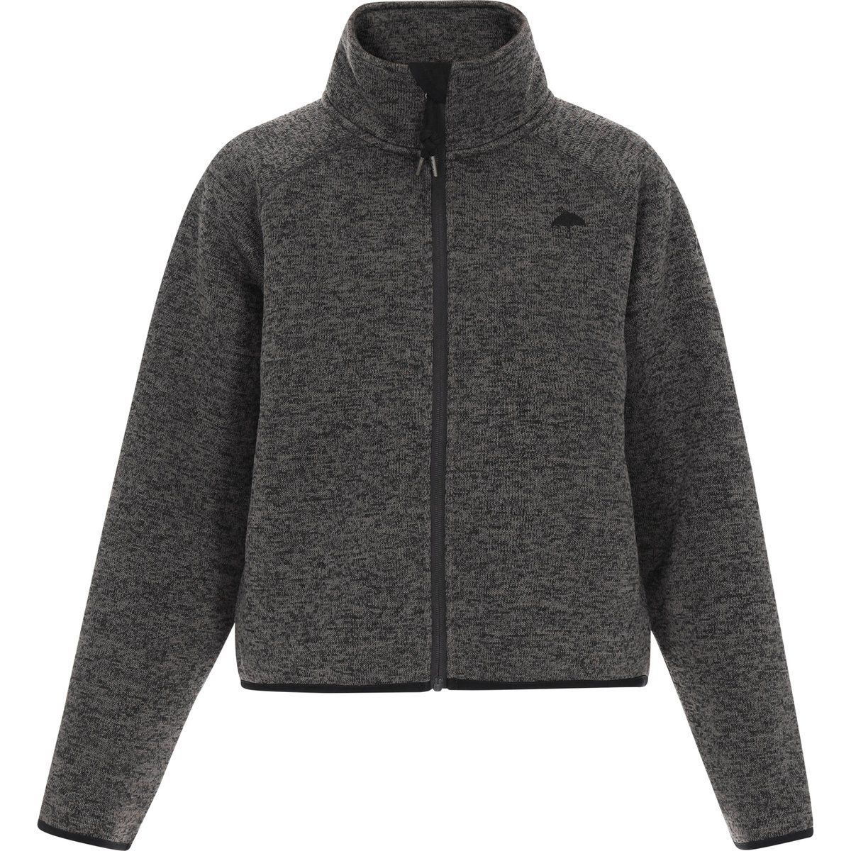 Schmuddelwedda Jacke Frauen dunkelgrau meliert