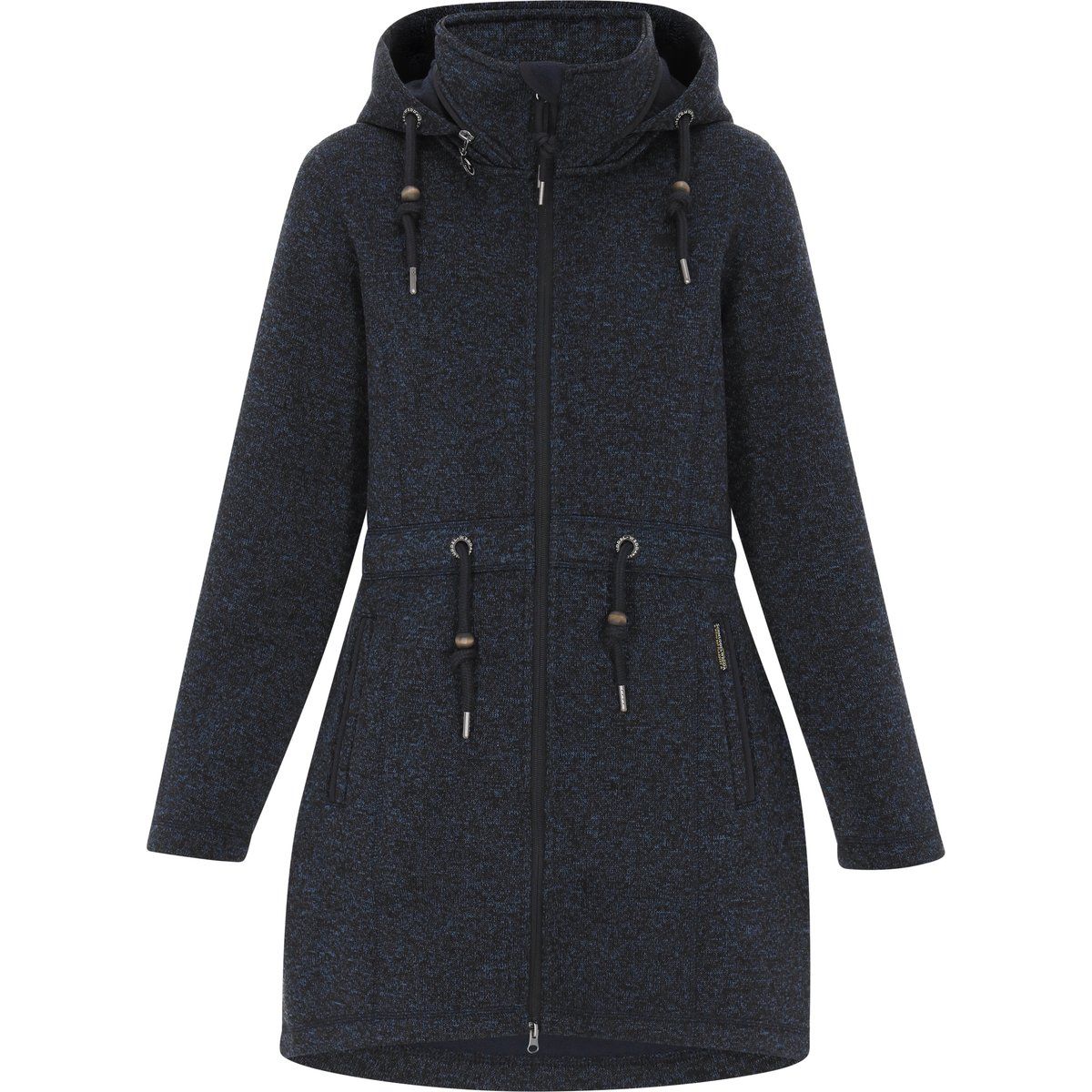 Schmuddelwedda Jacke Frauen marine meliert