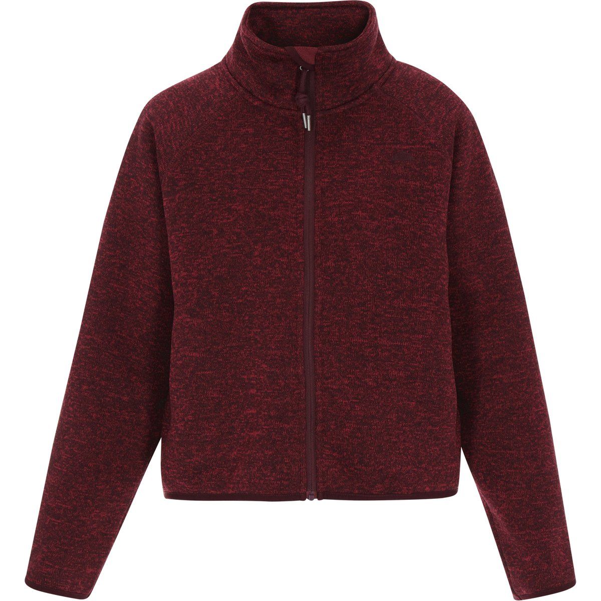 Schmuddelwedda Jacke Frauen Burgunder Melange