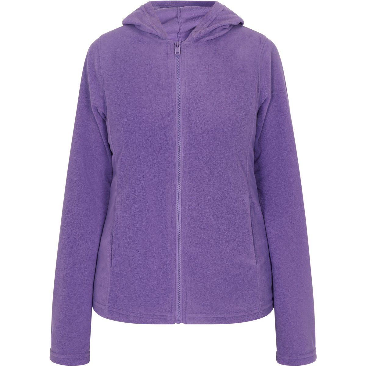 Fleece-Zip-Hoodie mit Taschen