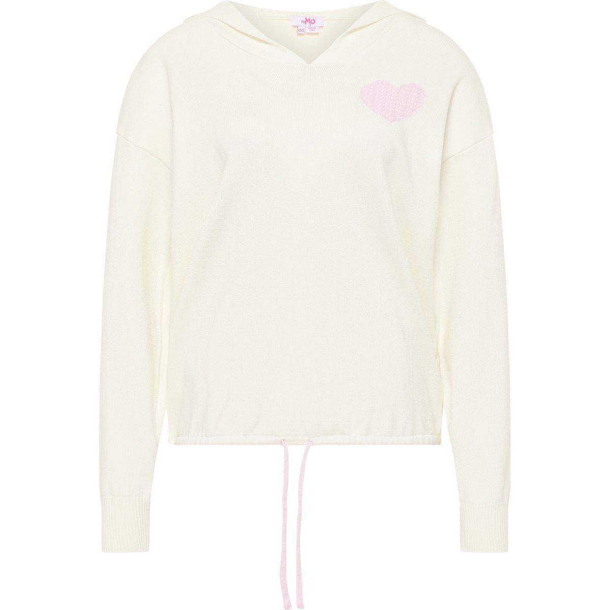 Mymo Strickpullover Damen weiss