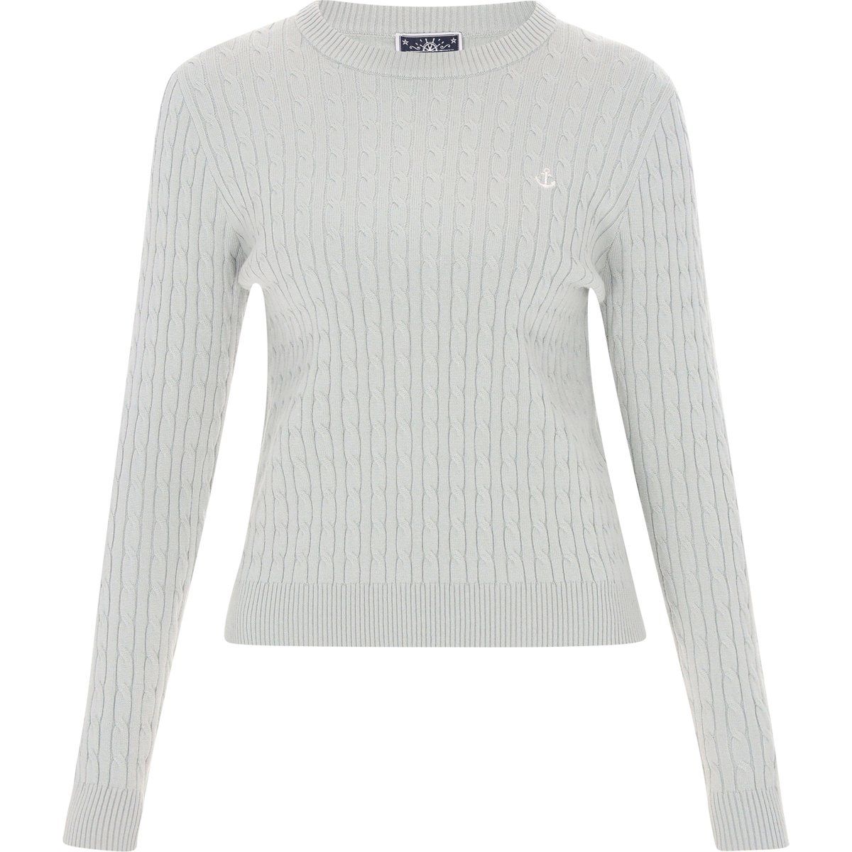 Dreimaster Pullover Frauen Salbeigrün