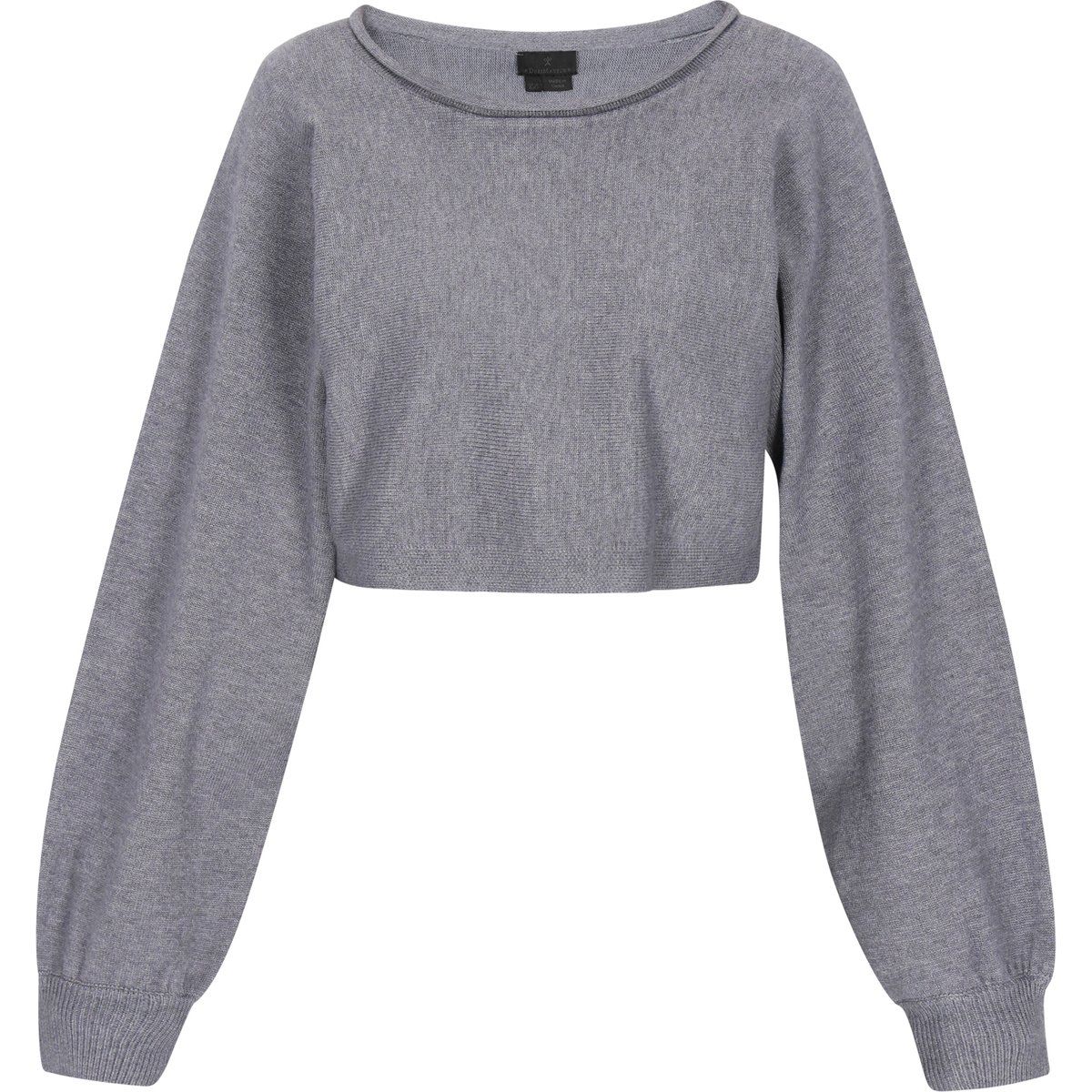 Dreimaster Pullover Frauen Graumelange