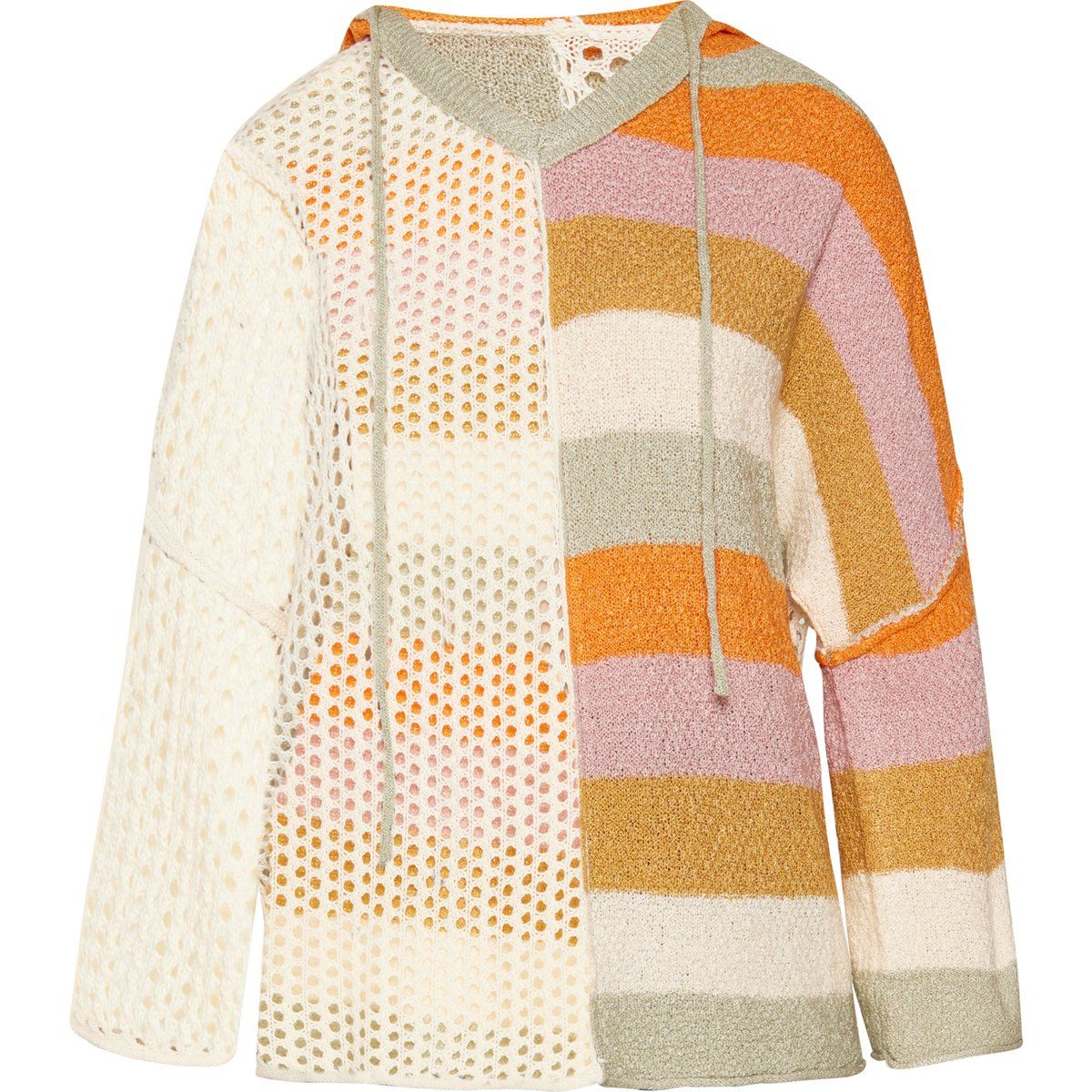 Mymo Pullover Frauen mehrfarbig beige