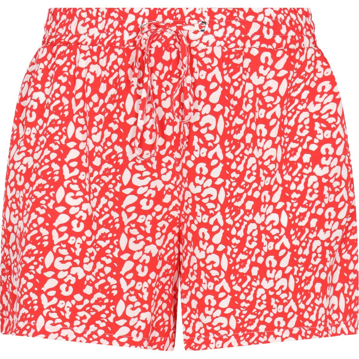 Bedruckte lässige Shorts mit elastischem Bund