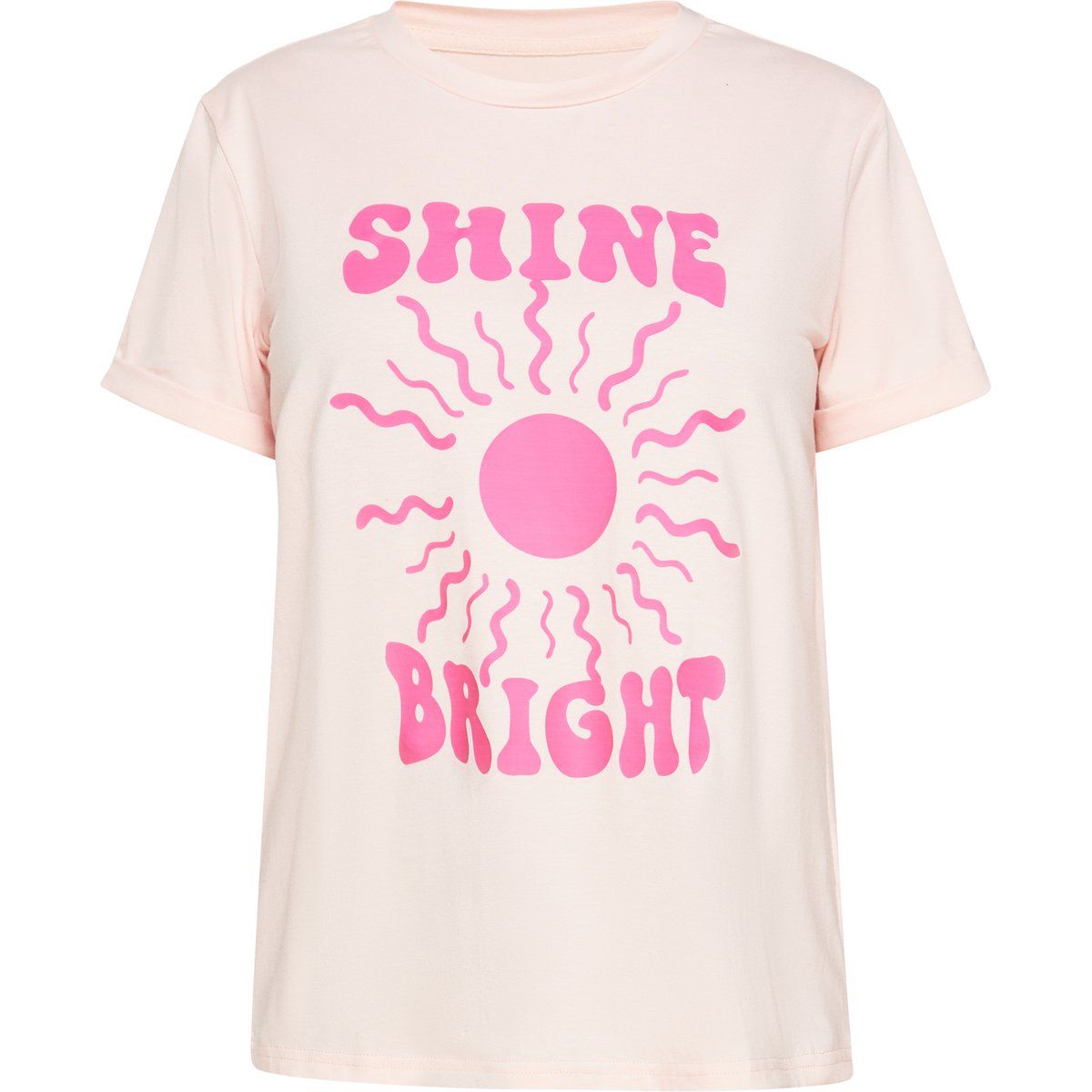 usha T-Shirt Frauen Aprikose