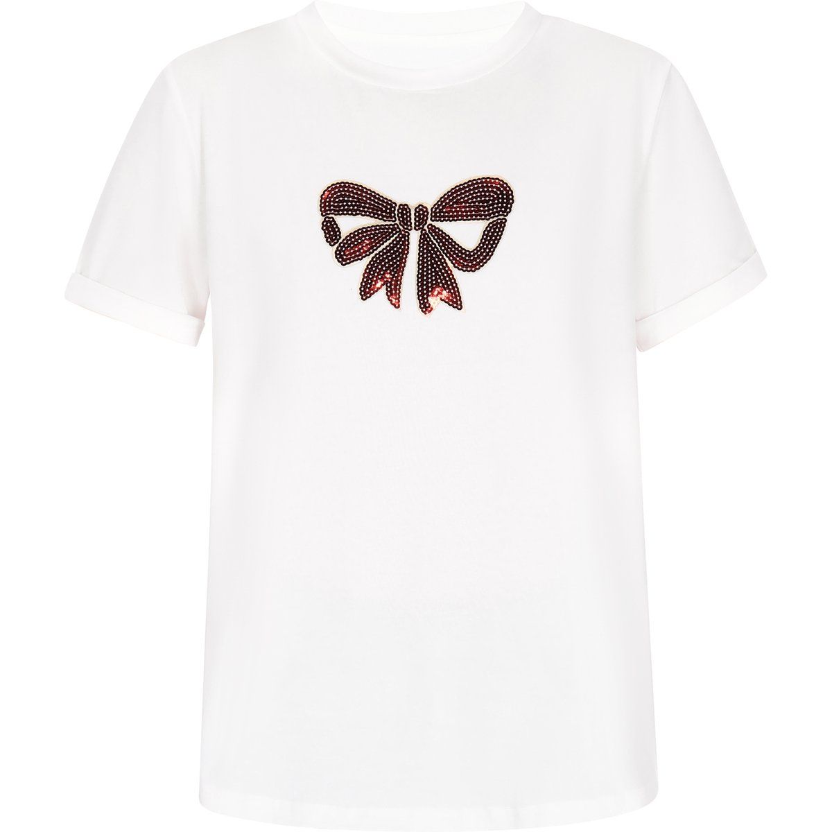 Mymo T-Shirt Frauen Weiß