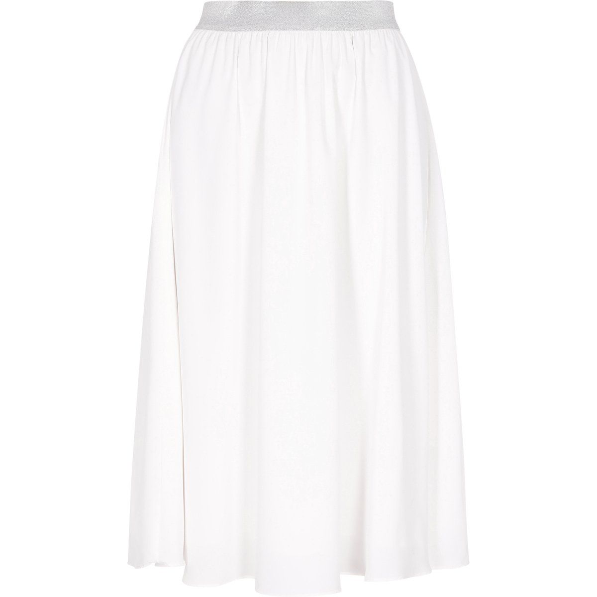 Eleganter Midi A-Linien Rock