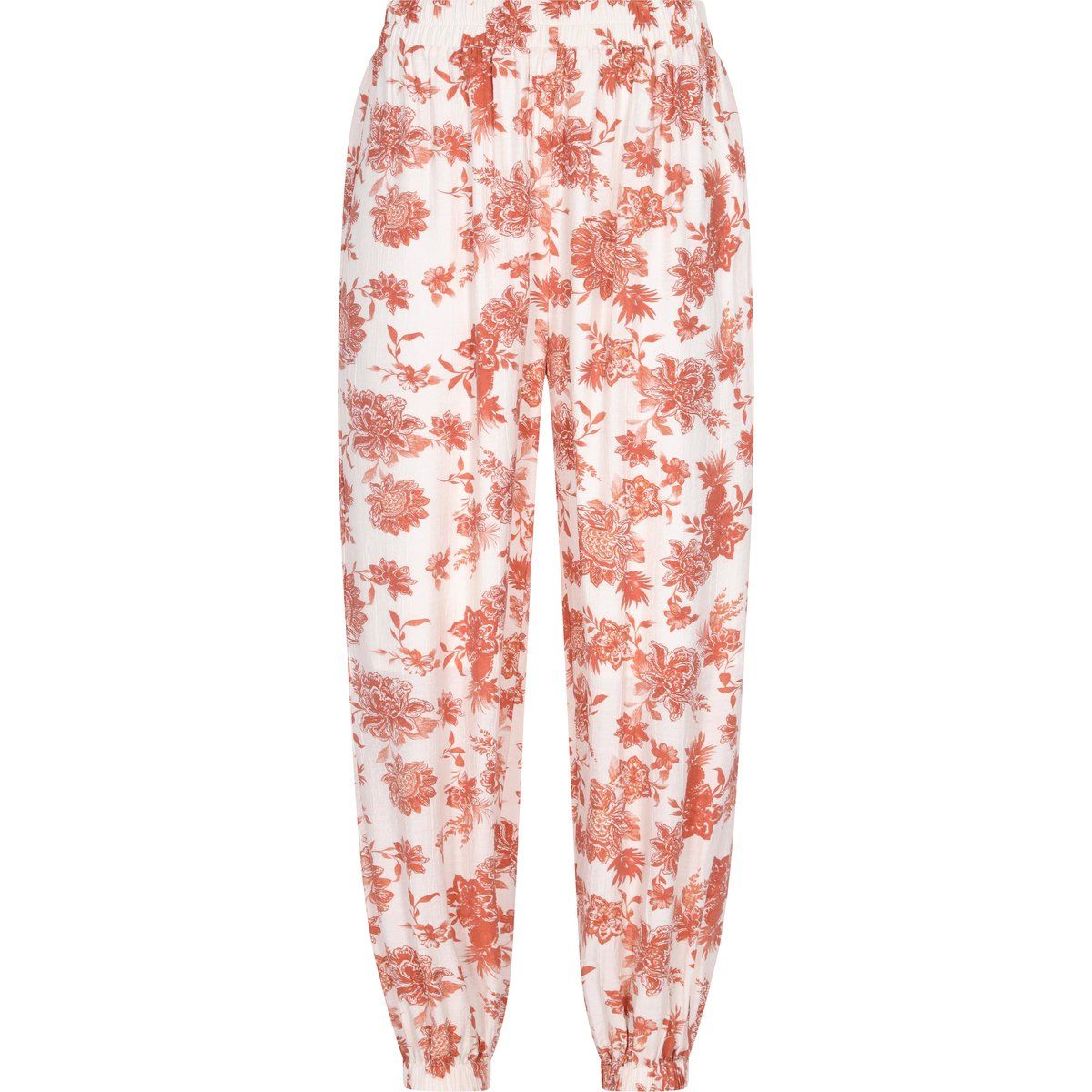 usha Hose Frauen weiß orange