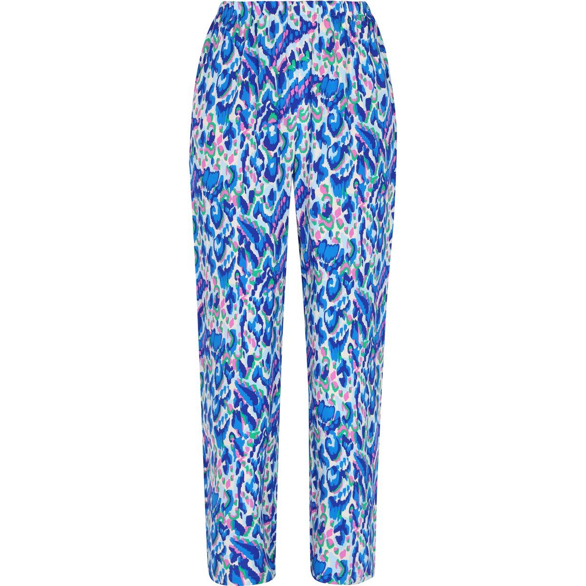 Mymo Hose Frauen blau mehrfarbig